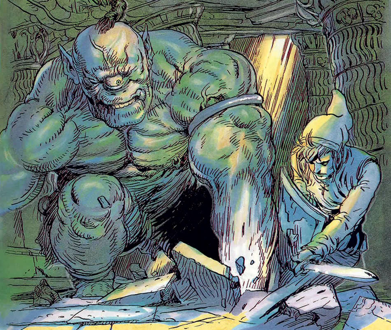 Illustration for article titled Original, Badass Zelda Art By Katsuya Terada